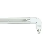 V-TAC L alakú tracklight sín csatlakozó, fehér - SKU 3529