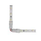 V-TAC L összekötő, 90°-os sarokelem 8mm SMD LED szalagokhoz - SKU 2658