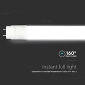 LED Tube SAMSUNG CHIP  - 150cm 20W G13 Nano Plastic 4000K
