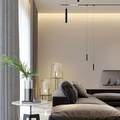 V-TAC LED függő spotlámpa mágneses sínhez 15W CRI>90 UGR<19 meleg fehér - SKU 7968