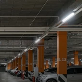 V-TAC LED lámpa 120cm 36W IP65, szenzorral, hideg fehér 120 Lm/W (M-széria) - SKU 24016