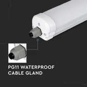 V-TAC LED lámpa 150cm 48W IP65 természetes fehér, 120 Lm/W (G-széria) - SKU 216287
