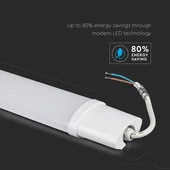V-TAC LED lámpa 150cm 48W IP65 természetes fehér - SKU 6467