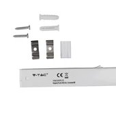 V-TAC LED lámpa 29 cm T5 4W beépített kapcsolóval természetes fehér - SKU 21690