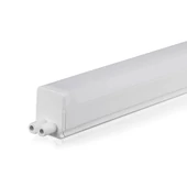 V-TAC LED lámpa 32cm T5 4W beépített kapcsolóval meleg fehér - SKU 689