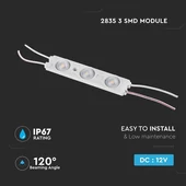 V-TAC LED modul 3db 5050 SMD chip zöld - SKU 5128