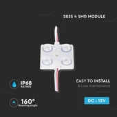 V-TAC LED modul 4db 2835 SMD kék 1,44W - SKU 5132