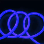 Neon Flex 24V IP68 Blue Cuttable Every 5CM
