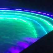 Neon Flex 24V IP68 Blue Cuttable Every 5CM