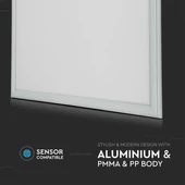 V-TAC LED panel hideg fehér UGR<19 45W 60 x 60cm - SKU 62196