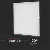 V-TAC LED panel hideg fehér UGR<19 45W 60 x 60cm - SKU 62196