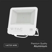 V-TAC LED reflektor 100W, hideg fehér, fehér házzal - SKU 23443