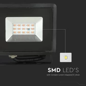 V-TAC LED reflektor 10W IP65 piros - SKU 5989