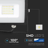 V-TAC LED reflektor 20W természetes fehér Samsung chip - SKU 440