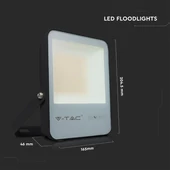 30W LED SAMSUNG CHIP G8 Black Body 6400K 185LM/W