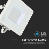 V-TAC LED reflektor 30W természetes fehér Samsung chip - SKU 404