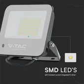 V-TAC LED reflektor 50W RGB + Hideg fehér, színváltós fényvető távirányítóval - SKU 23463