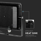 V-TAC LED reflektor 50W természetes fehér 120 Lm/W - SKU 760