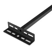 V-TAC LED reflektor tartó fekete konzol - SKU 3622