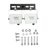 V-TAC LED reflektor tartó fekete konzol - SKU 3622