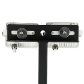 V-TAC LED reflektor tartó fekete konzol - SKU 3622