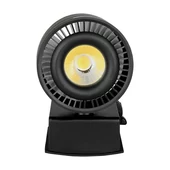 V-TAC LED sínes spotlámpa állítható CRI>95 33W napfény fehér, fekete házzal - SKU 1235