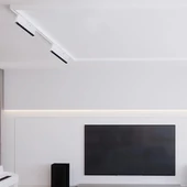 V-TAC LED sínes spotlámpa dönthető 25W CRI>90 UGR<19 meleg fehér - SKU 20009