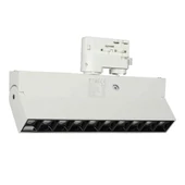 V-TAC LED sínes spotlámpa dönthető 25W CRI>90 UGR<19 meleg fehér - SKU 20009