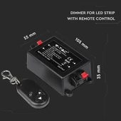 V-TAC LED szalag dimmer távirányítóval 12/24V - SKU 3300