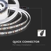 LED Strip SMD2835 - 126 LEDs 24V IP20 3000K  137LM/W