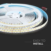 V-TAC LED szalag IP20 SMD 2835 chip 240 db/m hideg fehér - SKU 322