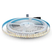 V-TAC LED szalag IP20 SMD 2835 chip 240 db/m természetes fehér CRI>95 - SKU 332