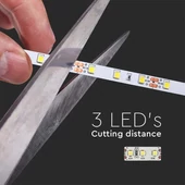 V-TAC LED szalag IP20 SMD 4040 chip 60 db/m természetes fehér - SKU 2932