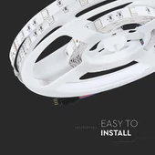 V-TAC LED szalag IP20 SMD 5050 chip 30 db/m RGB - SKU 212124