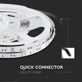 LED Strip SMD5050 - 60 LEDs 24V RGB IP20 10M