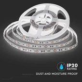V-TAC LED szalag IP20 SMD 5050 chip 60 db/m természetes fehér - SKU 212143