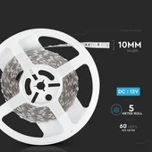 V-TAC LED szalag IP20 SMD 5050 chip 60 db/m természetes fehér - SKU 2143