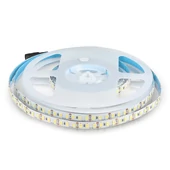 V-TAC LED szalag IP20 SMD 5730 chip 120 db/m hideg fehér, 100 Lm/W - SKU 212161