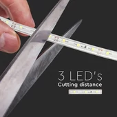 V-TAC LED szalag IP65 SMD 3528 chip 60 db/m kék - SKU 2035