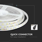 LED Strip 5050 60 Led 24V IP65 4000K