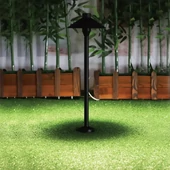 7W Led Garden Spike Light Black Body IP65 4000K