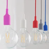 E27 Pendant Holder Purple