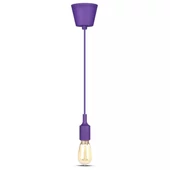 E27 Pendant Holder Purple