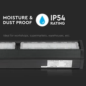 V-TAC lineáris csarnokvilágító LED lámpa 200W 120 Lm/W 120° hideg fehér - SKU 896