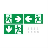 2W LED Recesed Fixed Emergency Exit Light 6000K