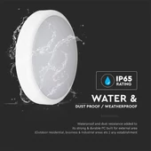 V-TAC mennyezeti 20W LED lámpatest, állítható színhőmérséklet, szenzorral és akkuval - SKU 2120096