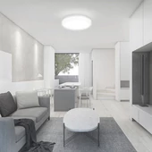 V-TAC mennyezeti 20W LED lámpatest, állítható színhőmérséklet, szenzorral és akkuval - SKU 2120096