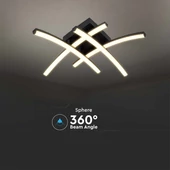 24W LED Designer Stracture Celing Light, 3000K