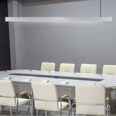 V-TAC ezüst mennyezetre függeszthető lineáris LED lámpa 120cm 40W hideg fehér - SKU 601