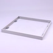 Aluminum Frame 600X600 With Screws Fixed White
